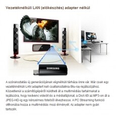 SAMSUNG BD-C8500 Audio-Video / Hifi / Multimédia - CD / DVD / Blu-Ray / Multimédia készülék - Blu-ray lejátszó - 1171