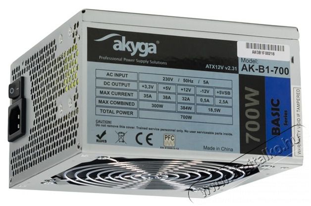 Akyga Ak-B1-700 700W ATX tápegység Iroda és számítástechnika - Egyéb számítástechnikai termék - 456603