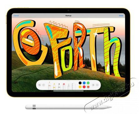 Apple 10,9 iPad (2022) 64GB Wi-Fi Silver (ezüst) Mobil / Kommunikáció / Smart - Tablet - iOS tablet - 464881