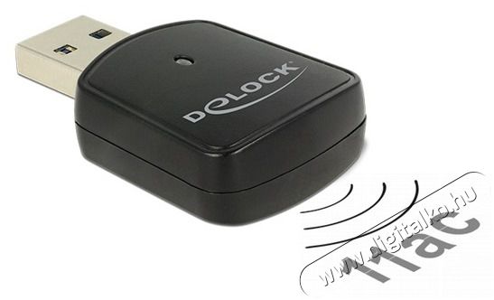Delock 12502 Vezeték nélküli 867Mbps+300Mbps mini USB 3.0 adapter Iroda és számítástechnika - Hálózat - Vezeték nélküli adapter - 387270