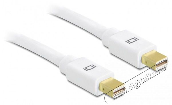 Delock 82795 2m Displayport mini apa > apa kábel Tv kiegészítők - Kábel / csatlakozó - Mini DisplayPort kábel - 387516