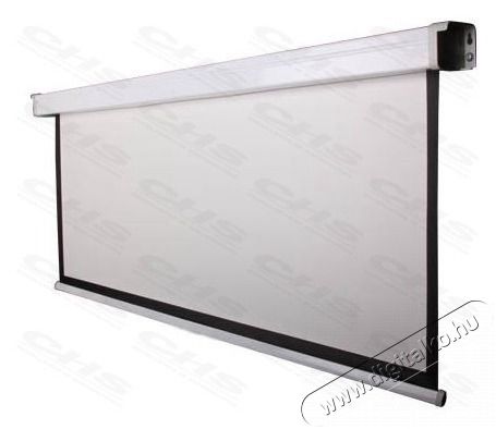 FUNSCREEN 106 (16:9) motoros fali vetítővászon (Méret: 183x244cm, Látható méret: 133x236 cm) Tv kiegészítők - Vetítővászon - 480519