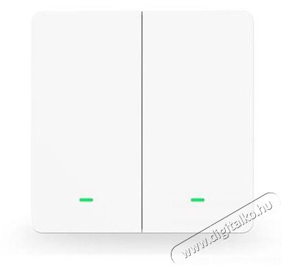 Gosund Nitebird GOSUND SW9 Smart kétbillentyűs Wi-Fi-s fali kapcsoló, 230V, max. 10A Mobil / Kommunikáció / Smart - Okos eszköz - Egyéb okos eszköz - 404656