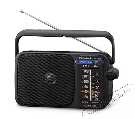 PANASONIC RF-2400DEG-K hordozható rádió Audio-Video / Hifi / Multimédia - Rádió / órás rádió - Hordozható, zseb-, táska rádió - 320349