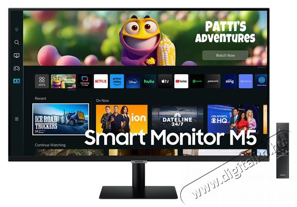 SAMSUNG 27 LS27CM500EUXDU FHD HDMI Smart monitor Iroda és számítástechnika - Monitor - Monitor - 481751