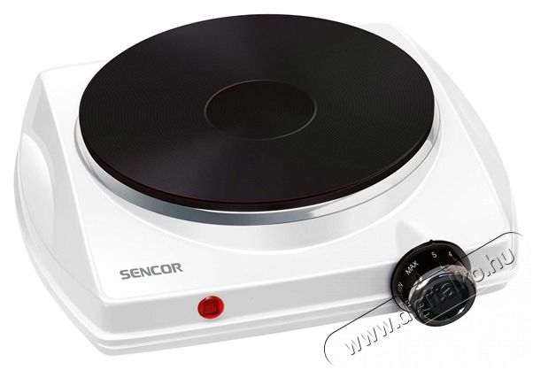 Sencor SCP 1503WH-EUE4 elektromos főzőlap - fehér Konyhai termékek - Sütő-főzőlap, tűzhely (szabadonálló) - Elektromos főzőlap (szabadonálló) - 432954
