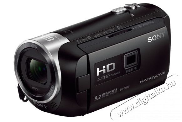 SONY HDR-PJ410 videokamera Fényképezőgép / kamera - Memóriakártyás videokamera - Kompakt - 285463