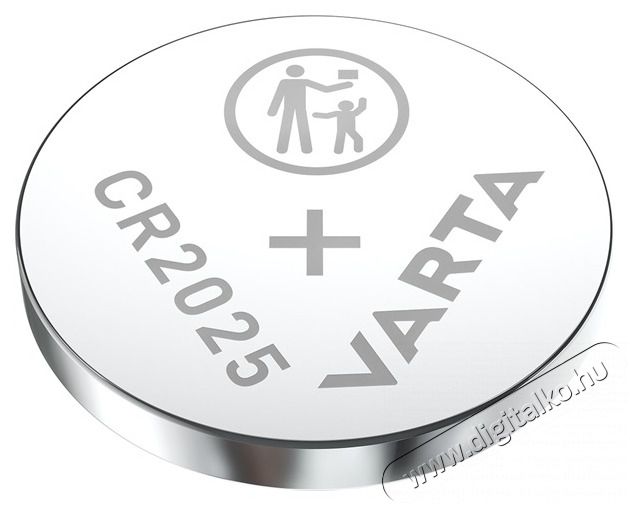 Varta 6025112401 CR2025 lítium gombelem 1db/bliszter Akkuk és töltők - Elem - 388282