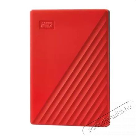 Western Digital My Passport Portable Drive 2019, 4TB, USB 3.2 Gen1, red Iroda és számítástechnika - Számológép - Kiegészítő - 493321