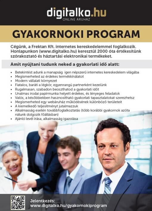 Gyakornoki program