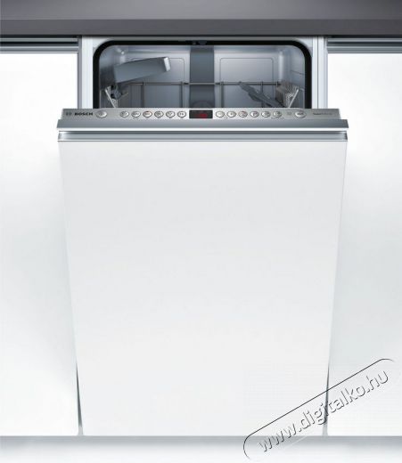 Bosch SPV46IX07E Serie 4 SuperSilence beépíthető mosogatógép Konyhai termékek - Mosogatógép - Keskeny (45cm-ig) beépíthető mosogatógép - 326813