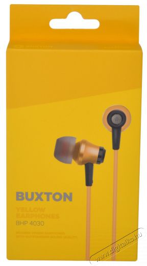 Buxton BHP 4030 fülhallgató - sárga Audio-Video / Hifi / Multimédia - Fül és Fejhallgatók - Fülhallgató - 300510