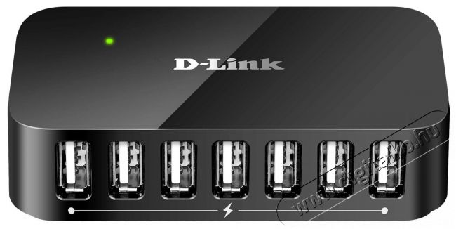 D-Link USB 2.0 HUB 7PORT Iroda és számítástechnika - Notebook kiegészítő - USB hub / elosztó - 329212