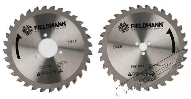 Fieldmann FDK 9003 körfűrész tárcsa szett FDK 2003-E körfűrészhez Háztartás / Otthon / Kültér - Szerszám - Kiegészítő, tartozék - 297930