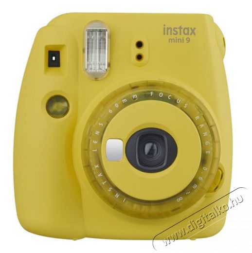 FujiFilm Instax Mini 9 fényképezőgép - sárga Fényképezőgép / kamera - Kompakt fényképezőgép - Analóg fényképezőgép - 353475