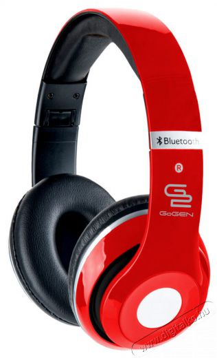 Gogen GOGHBTM41RR Bluetooth mikrofonos fejhallgató - piros Audio-Video / Hifi / Multimédia - Fül és Fejhallgatók - Fejhallgató mikrofonnal / headset - 320141