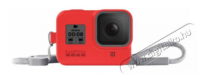 GoPro AJSST-008 Sleeve szilikon tok - piros Fényképezőgép / kamera - Sport kamera tartozékok - Tok - 354328