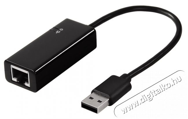 Hama USB 2.0 - RJ45 hálózati adapter (49244) Iroda és számítástechnika - Notebook kiegészítő - Egyéb notebook kiegészítő - 315352