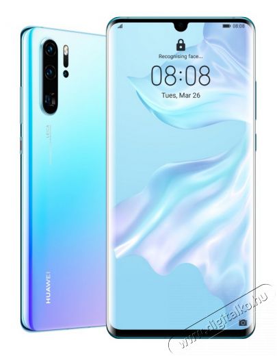 Huawei P30 Pro 256GB Dual SIM okostelefon - jégkristály kék Mobil / Kommunikáció / Smart - Okostelefon - Android - 348439