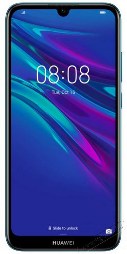 Huawei Y6 2019 32GB Dual SIM okostelefon - zafír kék Mobil / Kommunikáció / Smart - Okostelefon - Android - 348868