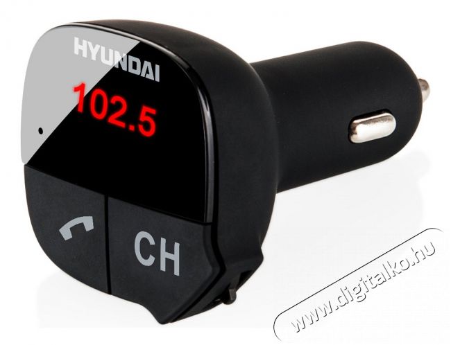 Hyundai HYUFMT419BTCHARGE Bluetooth FM transzmitter Autóhifi / Autó felszerelés - FM transzmitter / modulátor - 314287