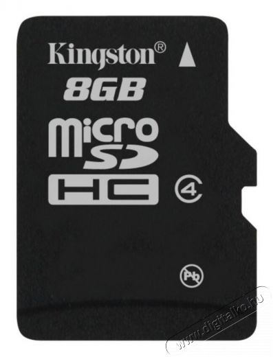 Kingston 8GB Class 4 micro SD (SDC4/8GBSP) memória kártya Memória kártya / Pendrive - MicroSD / MicroSDHC kártya - 312068