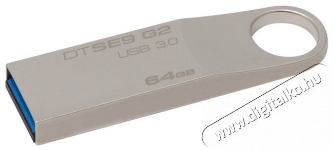 Kingston USB 3.0 pendrive 64GB DTSE9G264GB Memória kártya / Pendrive - Pendrive - 301597