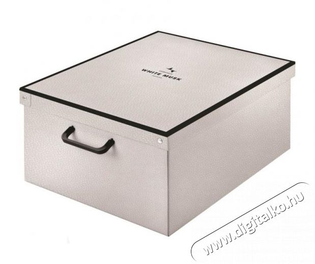 Lavatelli 661WM Collection White Musk Parfumed illatos fedelű színes tároló doboz (42x32x17.5) Háztartás / Otthon / Kültér - Egyéb háztartási termék - 305340