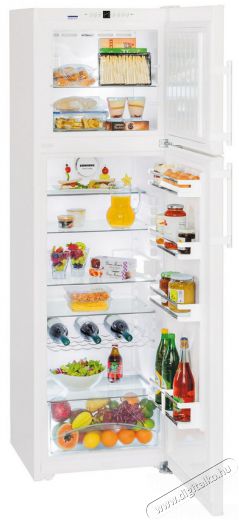Liebherr CTN 3663 hűtőszekrény Konyhai termékek - Hűtő, fagyasztó (szabadonálló) - Felülfagyasztós kombinált hűtő - 305834