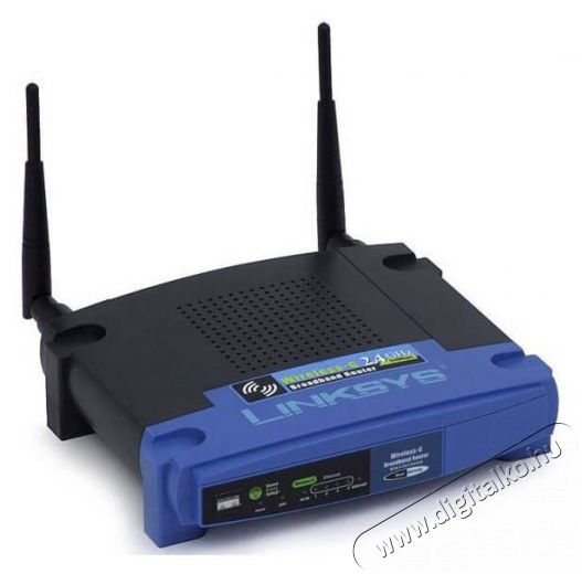 Linksys WRT54GL vezeték nélküli 54Mbps Router Iroda és számítástechnika - Hálózat - Router - 326076