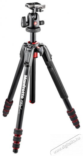 Manfrotto MK190GOA4TB-BH 190GO! 4 szekciós alumínium állvány gömbfejjel Fotó-Videó kiegészítők - Állvány - Tripod állvány - 308522