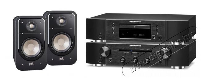 Marantz PM5005 + CD5005 + SIGNATURE S20 BL Sztereó rendszer - fekete Audio-Video / Hifi / Multimédia - Hifi - Sztereó - Összeállított hifi szett - 361346