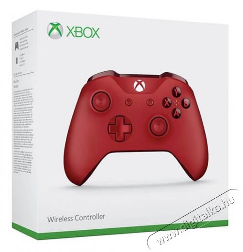 Microsoft Xbox One kontroller wireless controller - piros Iroda és számítástechnika - Játék konzol - Kontroller - 330126