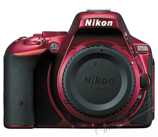 Nikon D5500 váz - vörös Fényképezőgép / kamera - DSLR tükörreflexes fényképezőgép - 284793