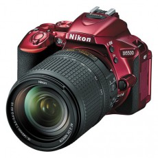 Nikon D5500 váz - vörös Fényképezőgép / kamera - DSLR tükörreflexes fényképezőgép - 284793