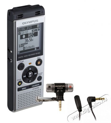 Olympus WS-852 diktafon + ME51 sztereó mikrofon Mobil / Kommunikáció / Smart - Diktafon - Diktafon - 304220