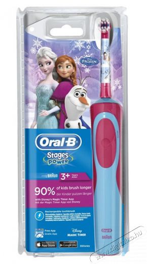 BRAUN Oral-B Stages Power Frozen D12.513 elektromos gyerek fogkefe Szépségápolás / Egészség - Száj / fog ápolás - Elektromos fogkefe - 312449