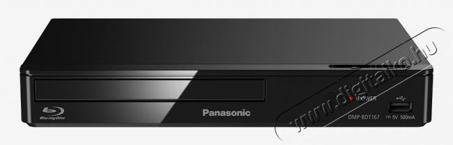 PANASONIC DMP-BDT167 (DMP-BDT167EG) Blu-ray lejátszó Audio-Video / Hifi / Multimédia - CD / DVD / Blu-Ray / Multimédia készülék - Blu-ray lejátszó - 302483