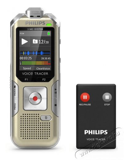 PHILIPS DVT8010 VoiceTracer diktafon Mobil / Kommunikáció / Smart - Diktafon - Diktafon - 350652
