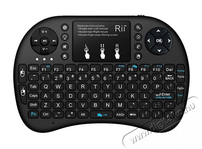 Rii i8+ vezeték nélküli billentyűzet Iroda és számítástechnika - Billentyűzet / billentyűzet szett - Vezeték nélküli - 319060