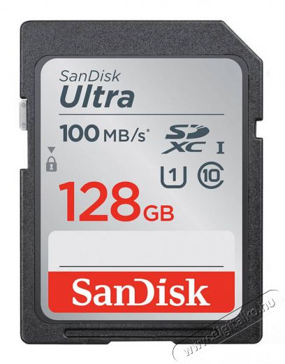 SanDisk 128 GB SDXC Ultra UHS-1 Class 10 (186470) memóriakártya Memória kártya / Pendrive - SD / SDHC / SDXC kártya - 359761