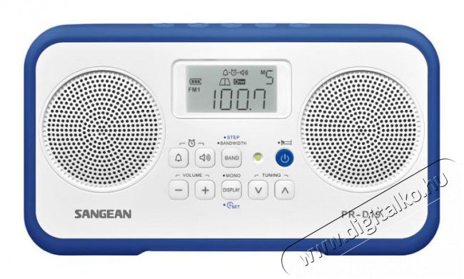 Sangean PR-D19 DB hordozható rádió - kék Audio-Video / Hifi / Multimédia - Rádió / órás rádió - Hordozható, zseb-, táska rádió - 292863