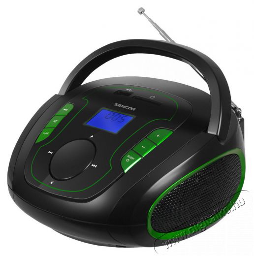 Sencor SRD 230 BGN hordozható rádió Audio-Video / Hifi / Multimédia - Hordozható CD / DVD / Multimédia készülék - Hordozható CD / Multimédia rádiómagnó / Boombox - 291860