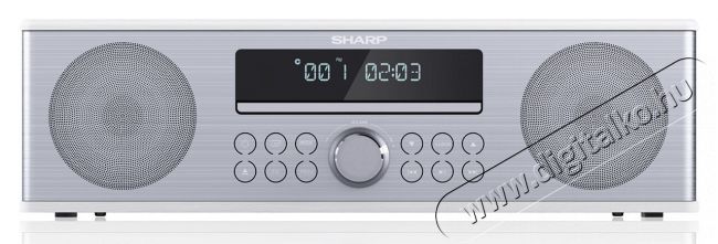 SHARP XL-B715DWHV01 Bluetooth mikrohifi rendszer Audio-Video / Hifi / Multimédia - Hifi - Sztereó - Mikro-, mini hifi rendszer - 347581