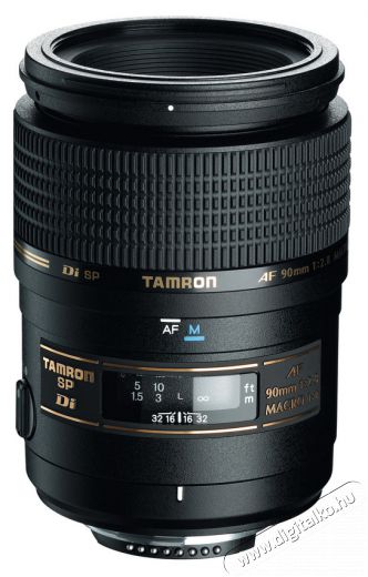 Tamron 90mm f/2,8 (272 EE) SP AF Di Macro 1:1 objektív - Canon Fotó-Videó kiegészítők - Objektív - Fix fókuszú objektív - 266265