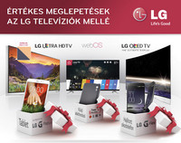 Értékes meglepetések az LG televíziók mellé a foci VB ideje alatt!