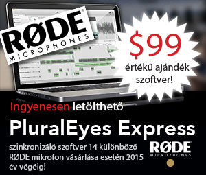 RODE és PluralEyes akció