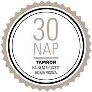 Tamron objektívek 30 napos visszavásárlási garanciával!