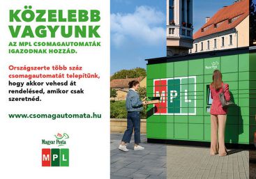 Az MPL csomagautomaták igazodnak hozzád!