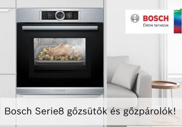 Bosch gőzerővel az egészségért!